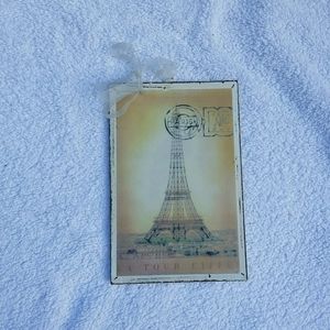 Small hanging Eiffel Tower